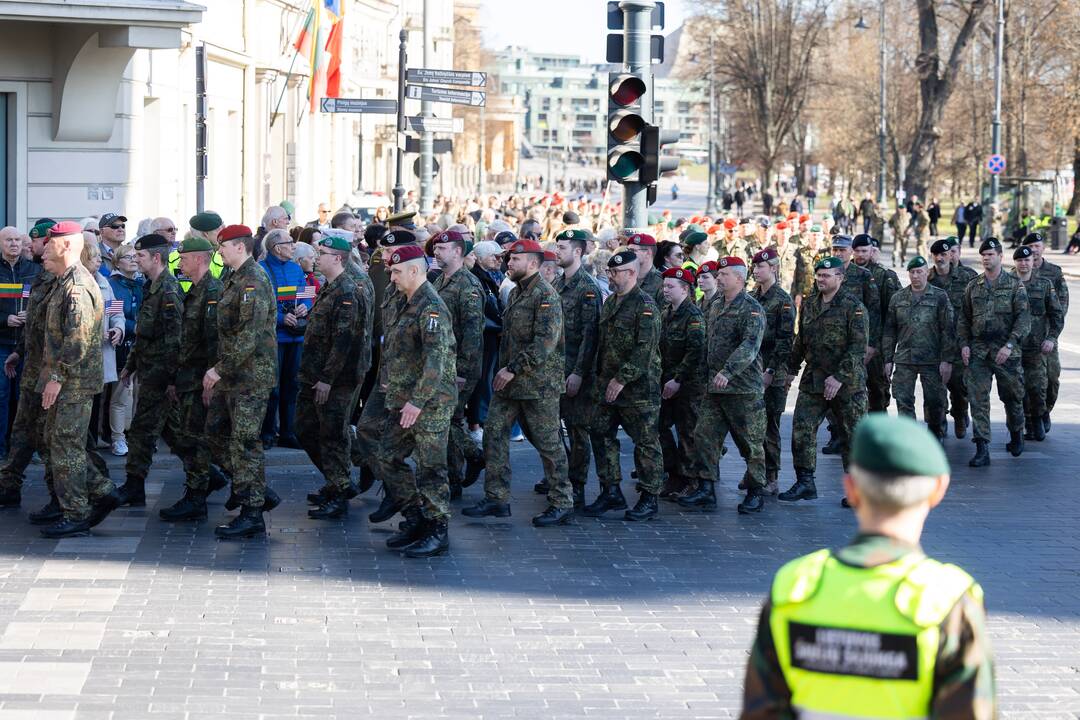 Pratybose žuvusių JAV karių pagerbimo ceremonija