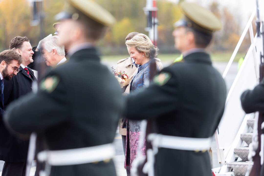 Į Lietuvą atvyko Belgijos karalius ir karalienė