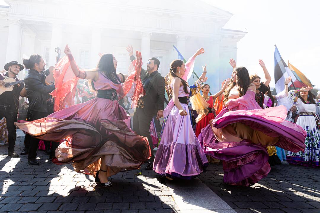 Kasmetinė tarptautinio romų festivalio „Gypsy Fest“ eisena