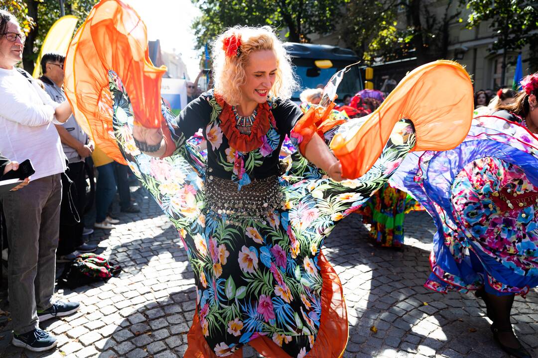 Kasmetinė tarptautinio romų festivalio „Gypsy Fest“ eisena