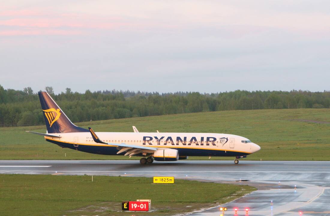 Priverstinis „Ryanair“ lėktuvo nutupdymas