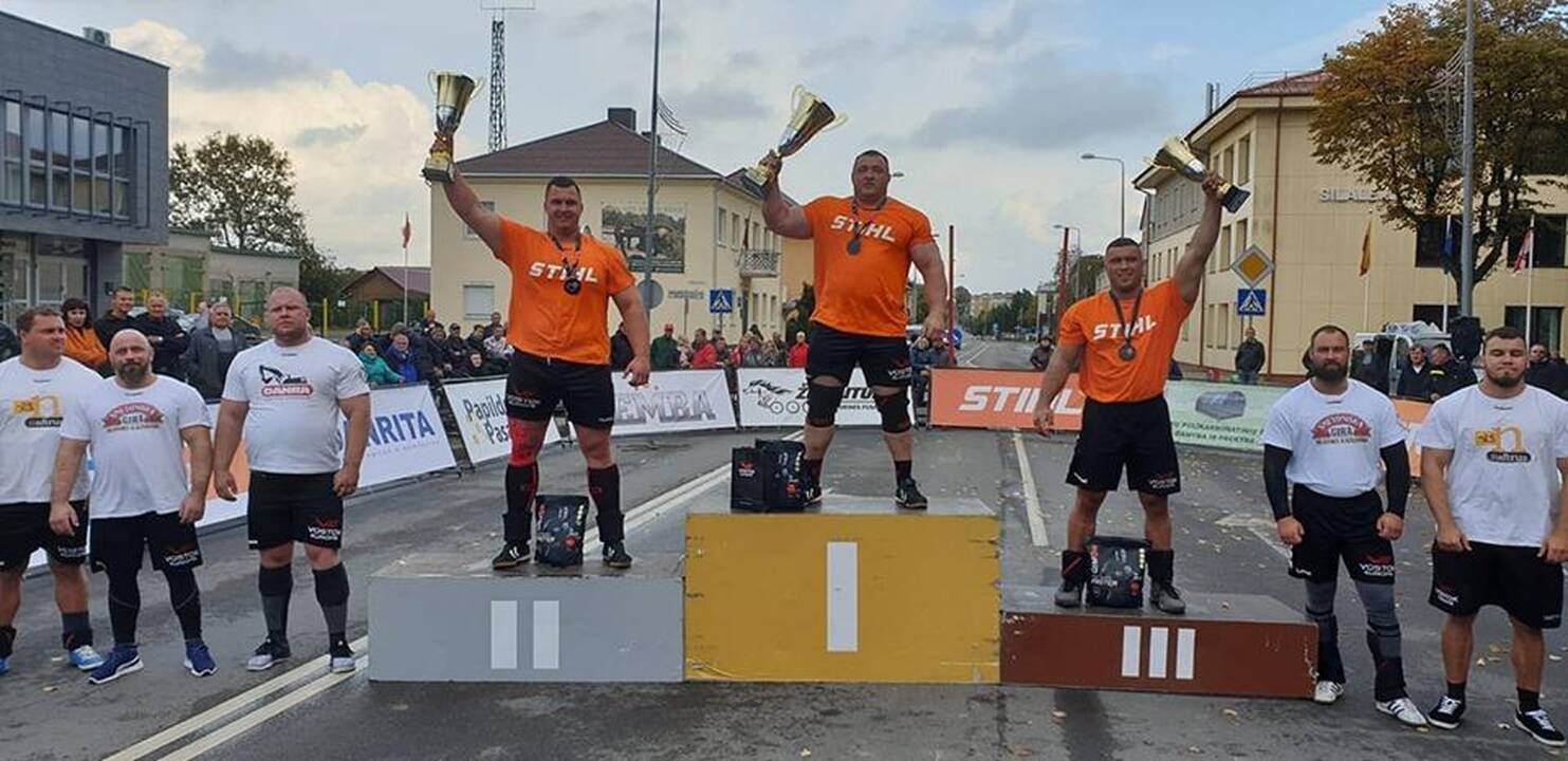 Lietuvos galiūnų čempionu tapo M. Lalas