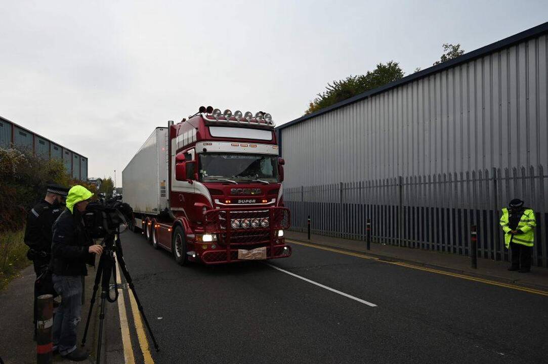 Dėl 39 migrantų žūties Britanijoje suimti dar du asmenys