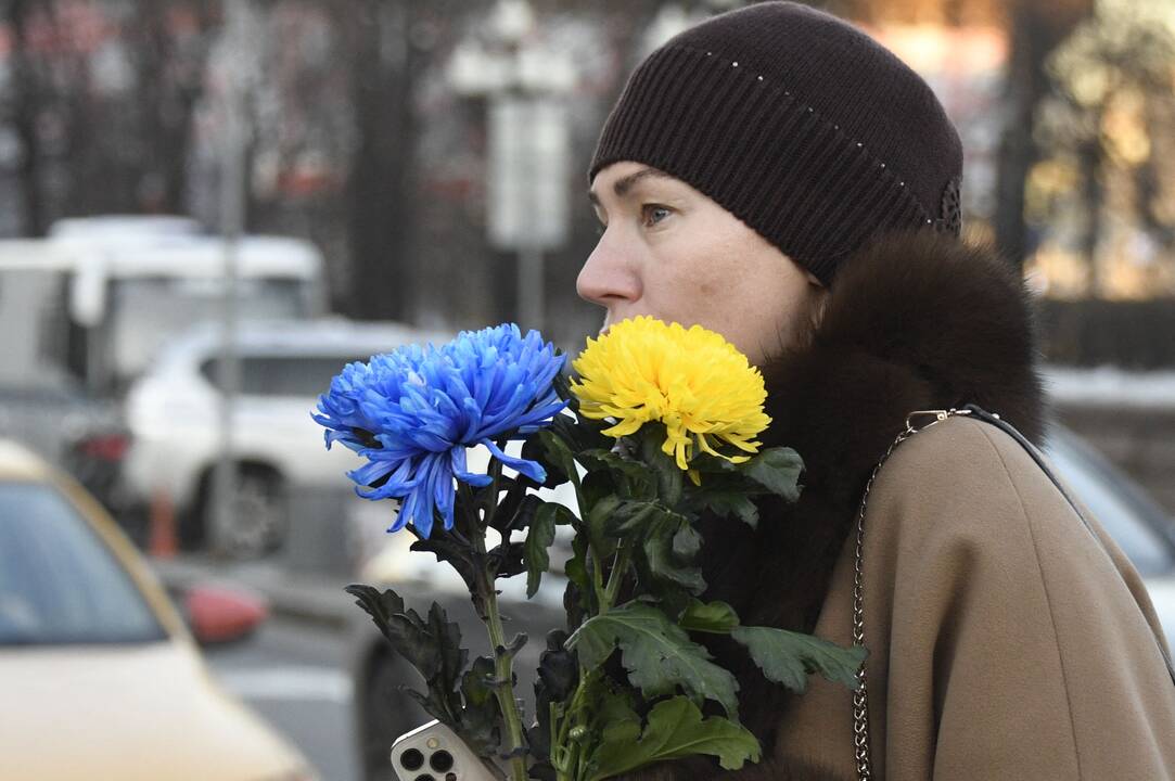 Pasaulis protestuoja prieš karą Ukrainoje