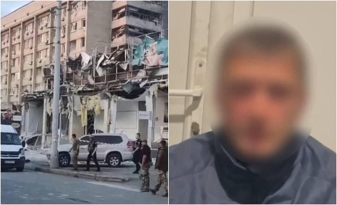 Prie sprogimo Kramatorske galimai prisidėjęs ukrainietis: manęs paprašė nufilmuoti