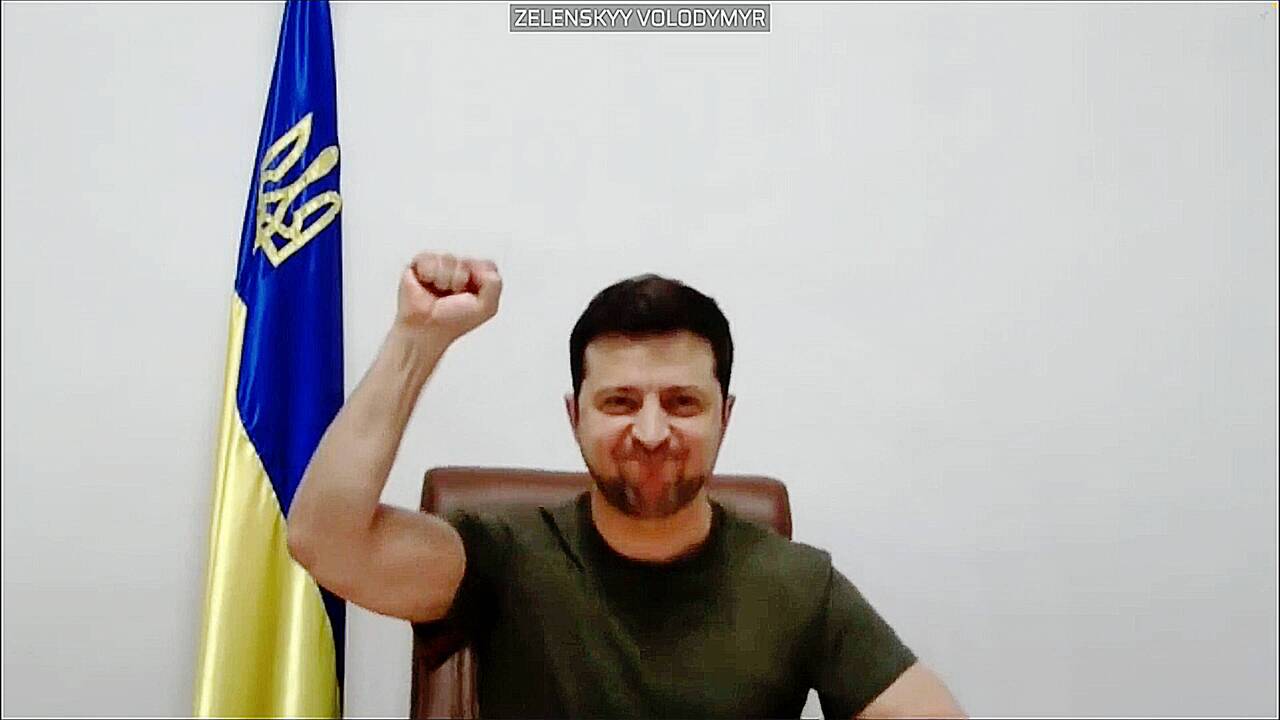 V. Zelenskio kalba Europos Parlamentui