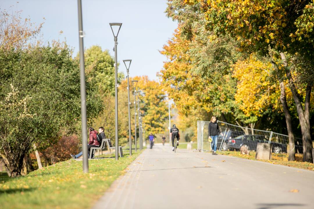 Pokyčiai Santakos parke