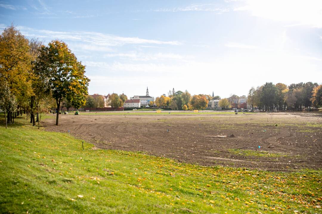 Pokyčiai Santakos parke