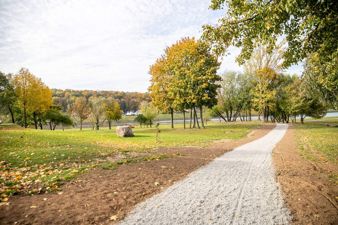 Pokyčiai Santakos parke