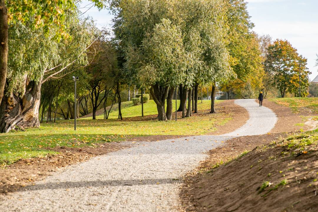 Pokyčiai Santakos parke