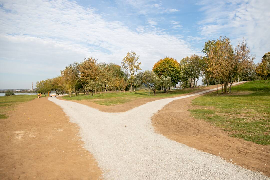 Pokyčiai Santakos parke