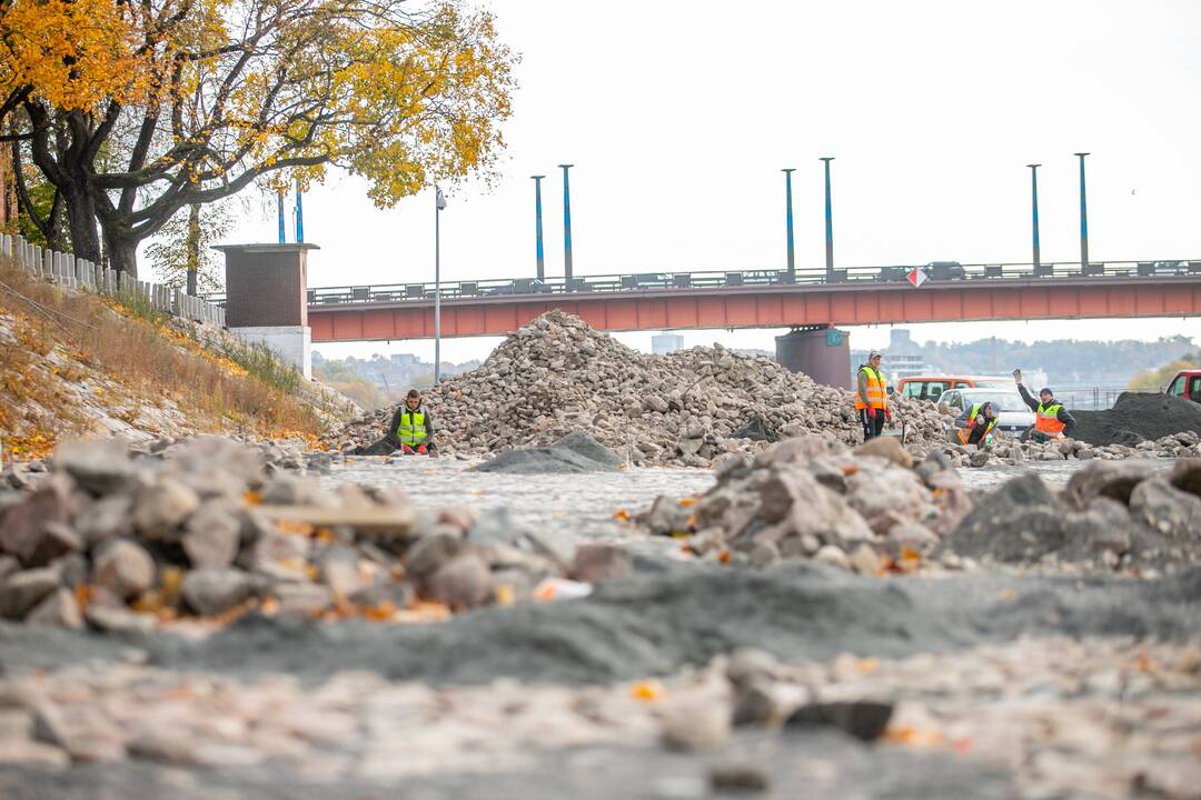 Pokyčiai Santakos parke