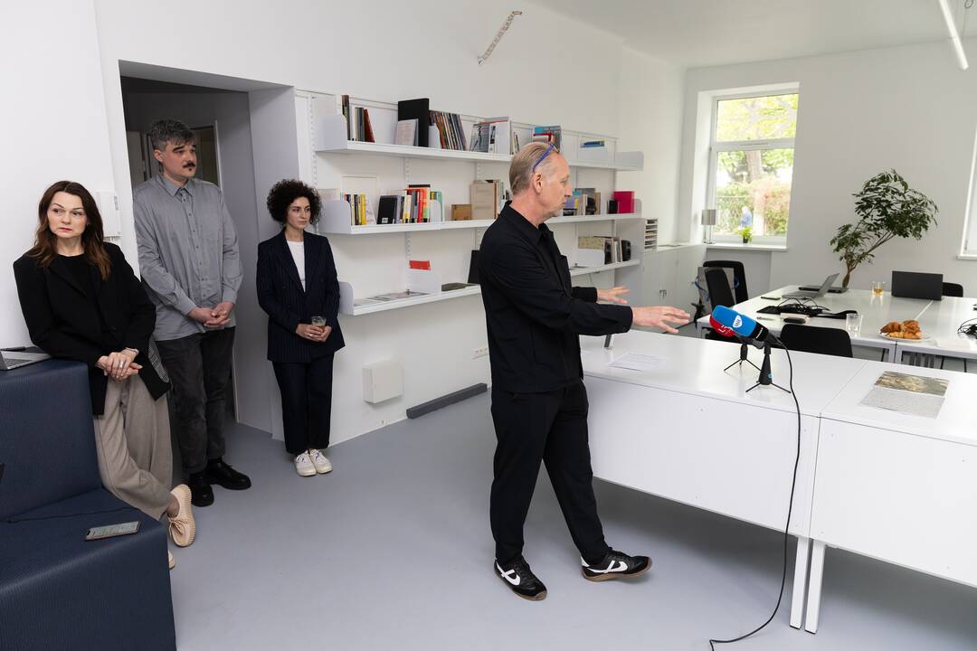 Lietuvių komanda išlydėta į Venecijos architektūros bienalę