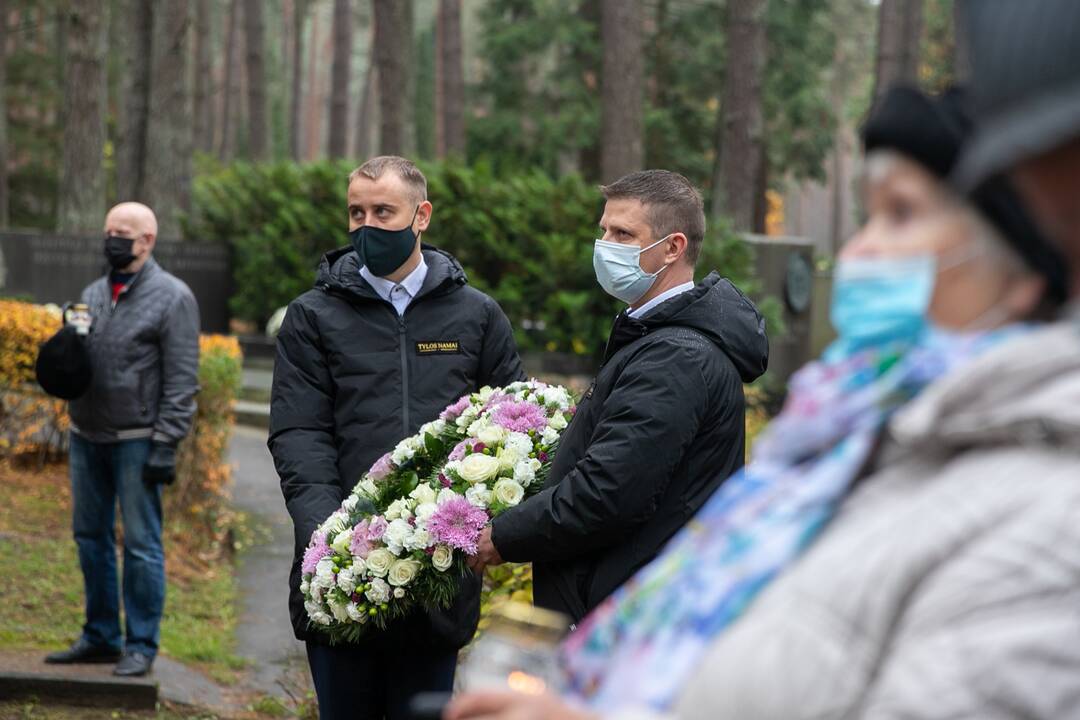 Palikimas: R.Mikutavičiaus kūryba skambėjo prie jo kapo ir „Tylos namuose“.