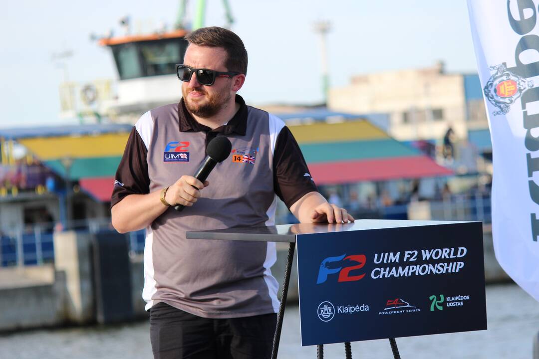 F2 vandens formulių čempionato konferencija Klaipėdoje