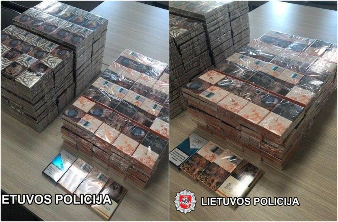 Akibrokštas pareigūnams – Antakalnio poliklinikoje aptiko cigarečių kontrabandą