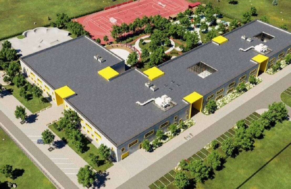 Balsavimas: gyventojai naujai statomai mokyklai rajone išrinko Sendvario Saulės mokyklos pavadinimą.