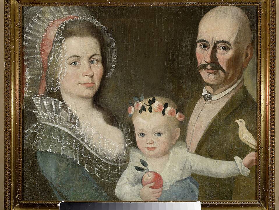Adriaenas van de Venne. Jis turi turėti stiprias kojas, kad nešiotų prabangą (apie 1640 m.). Saugoma A.Puškino Valstybiniame vaizduojamojo meno muziejuje.