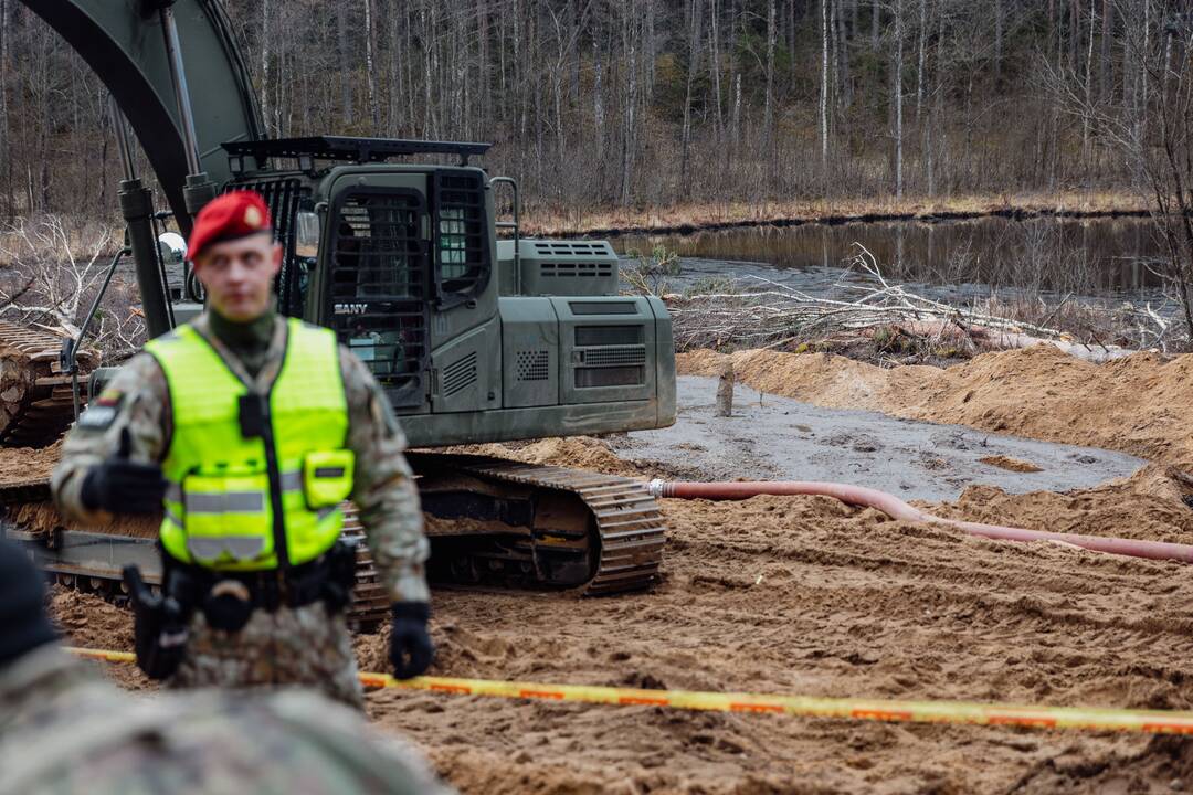 Dujotiekis Pabradėje – dar uždarytas: tikrinama, ar nėra pažeidimų