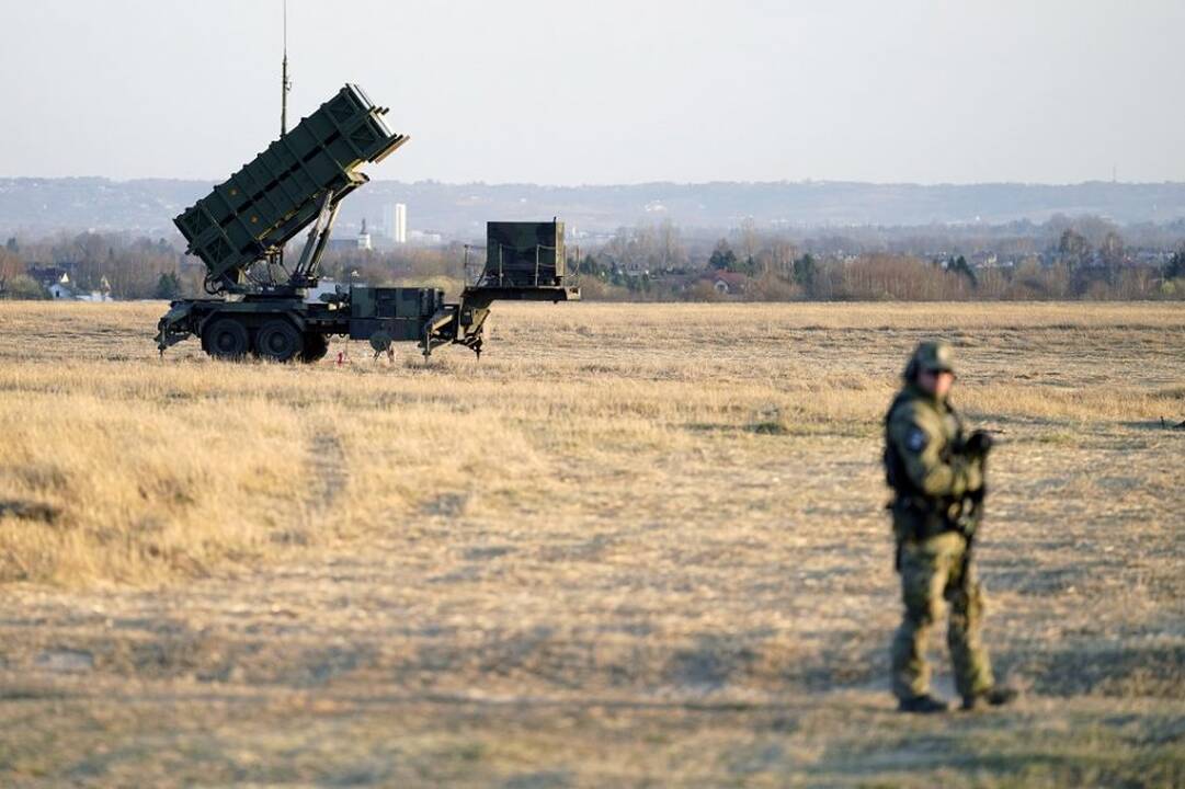 Ukraina sako gavusi pirmąsias oro erdvės gynybos sistemas „Patriot“