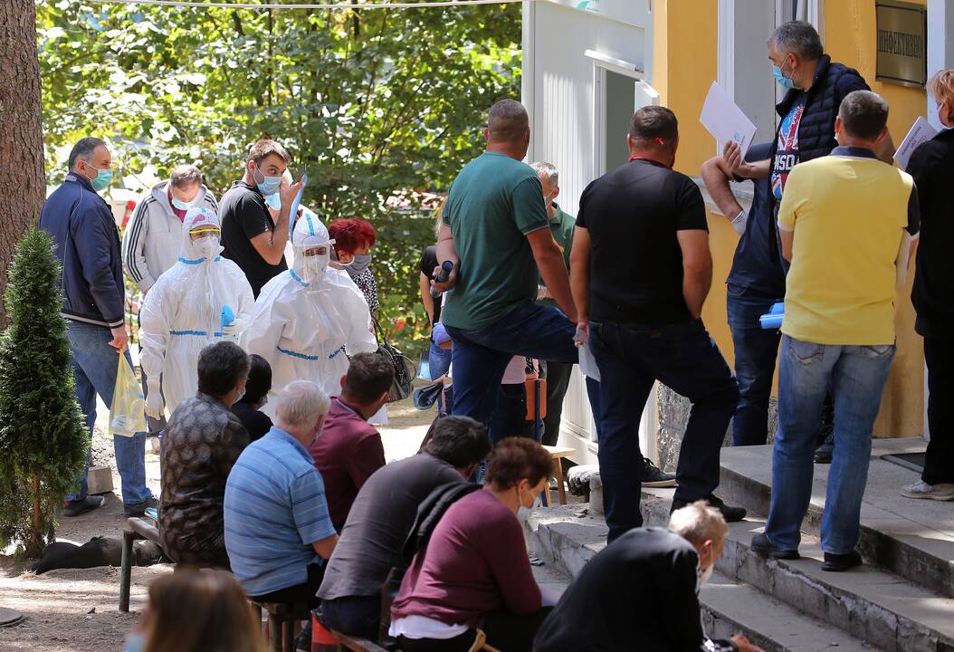 Serbijoje nustatytų užsikrėtimo koronavirusu atvejų skaičius viršijo 20 tūkst.