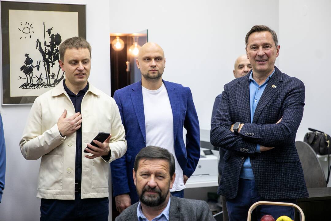 Seimo rinkimų antrasis turas: partijos „Laisvė ir teisingumas“ štabas