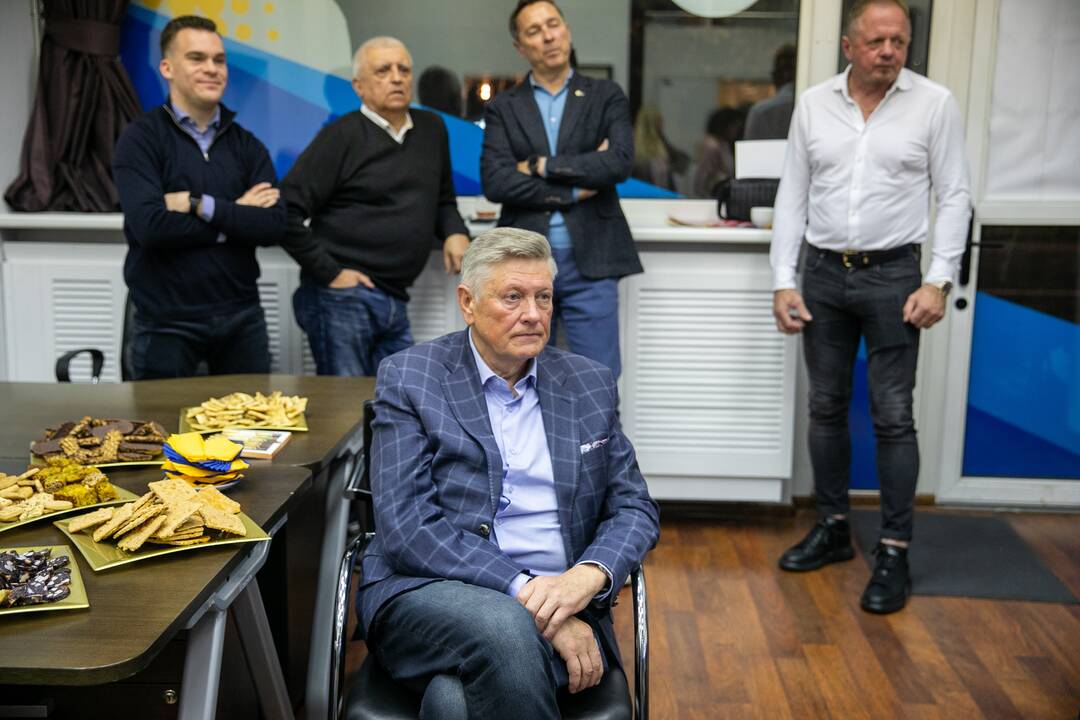Seimo rinkimų antrasis turas: partijos „Laisvė ir teisingumas“ štabas