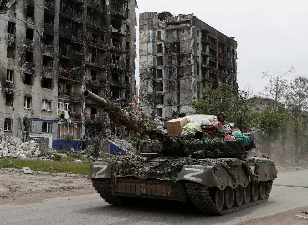 Okupantų statytinis: ukrainiečiai yra Rusijos žmonės, kuriuos apsėdo demonas