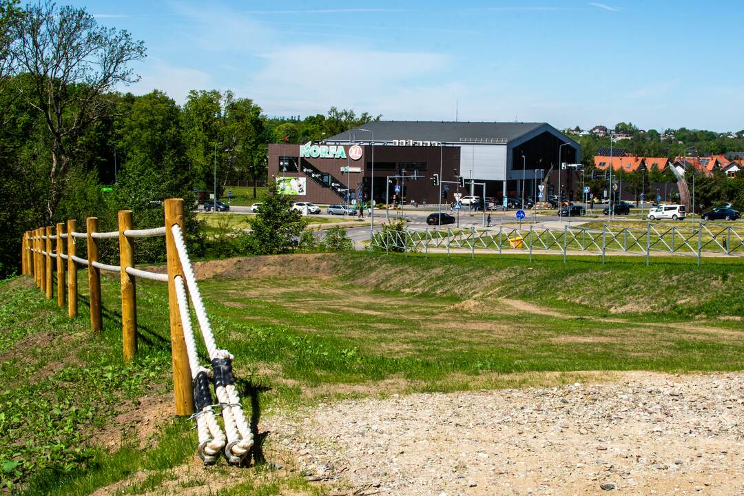 Snieglaukis ir aktyvaus laisvalaikio aikštelė Tauralaukyje.