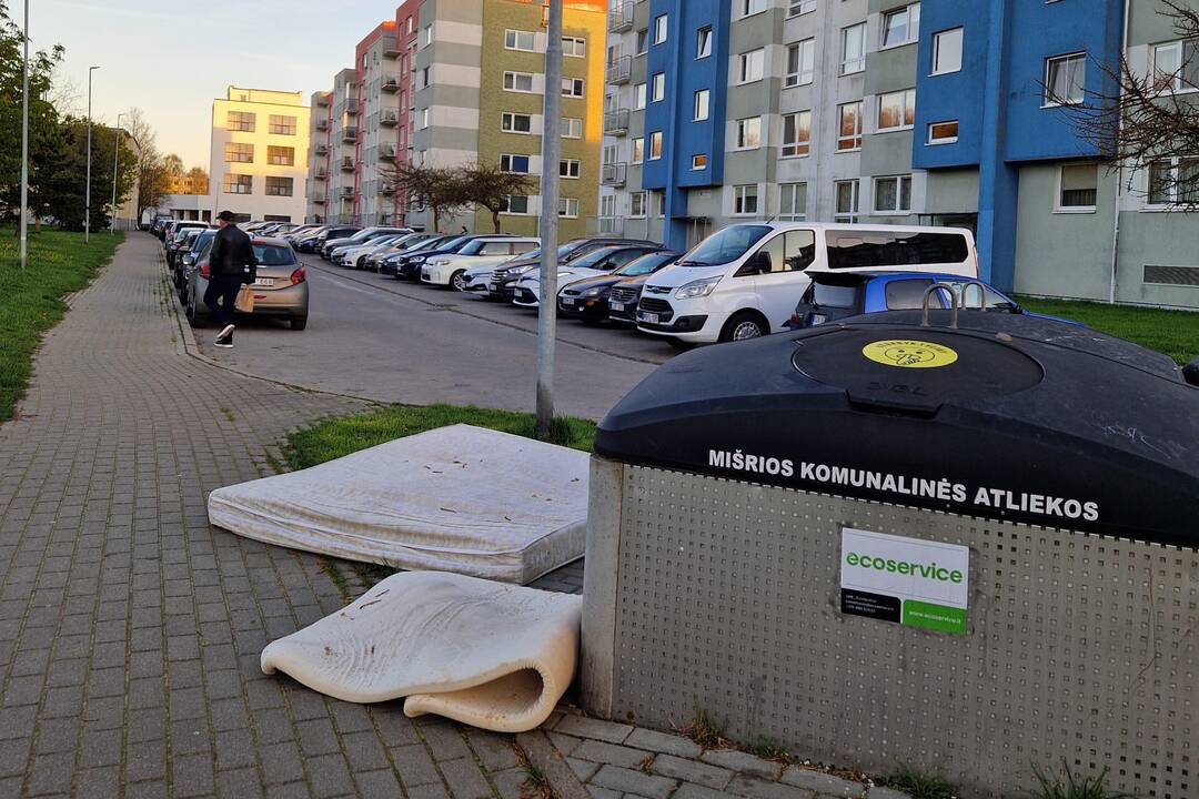 Klaipėdoje prie konteinerių – aibė pažeidimų