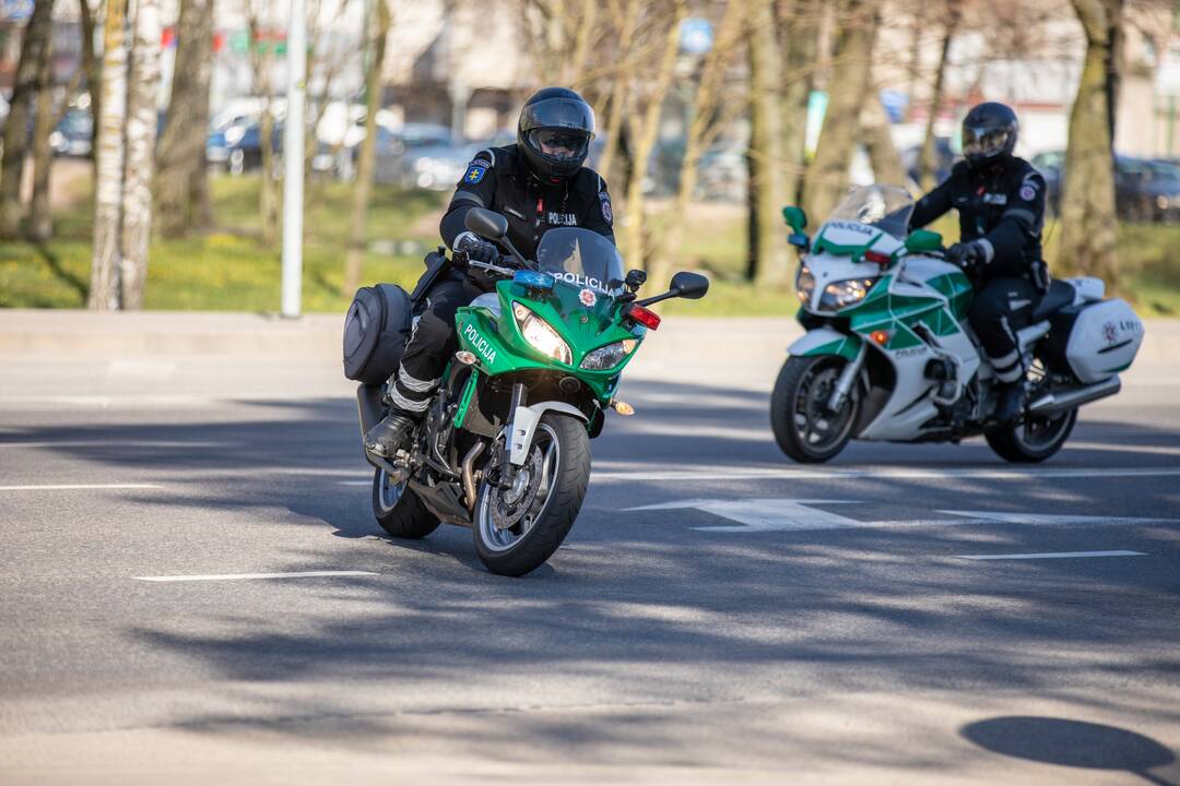 Tarnybiniai motociklai.