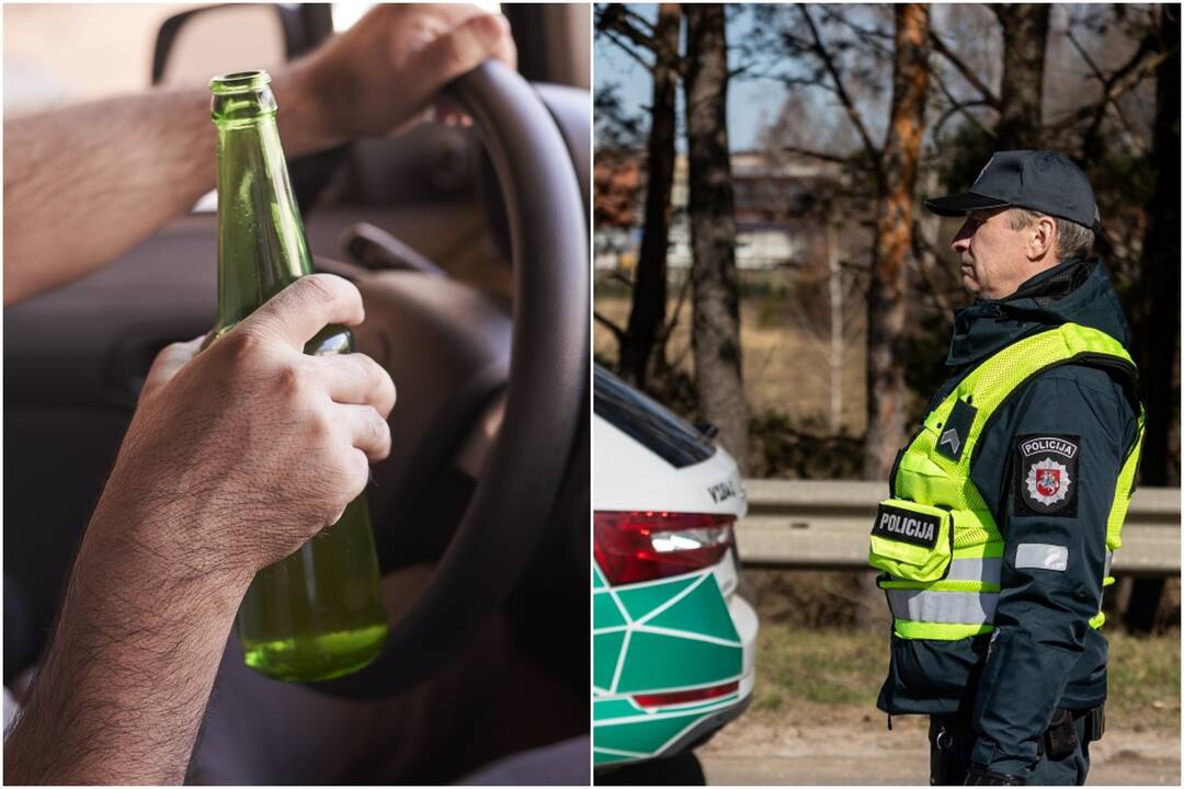 Neblaivaus vairuotojo „Audi“ atsitrenkė į ūkininko statinę: keleivę teko ištraukti ugniagesiams