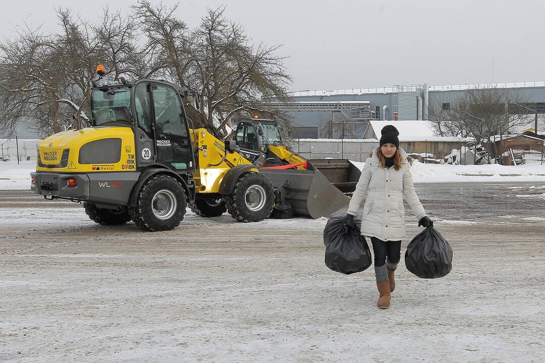 Kaune atidaryta komunalinių atliekų mechaninio-biologinio apdorojimo gamykla.