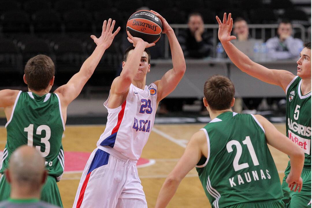 Jaunimo Eurolyga: „Žalgiris“ – Maskvos CSKA 83:68