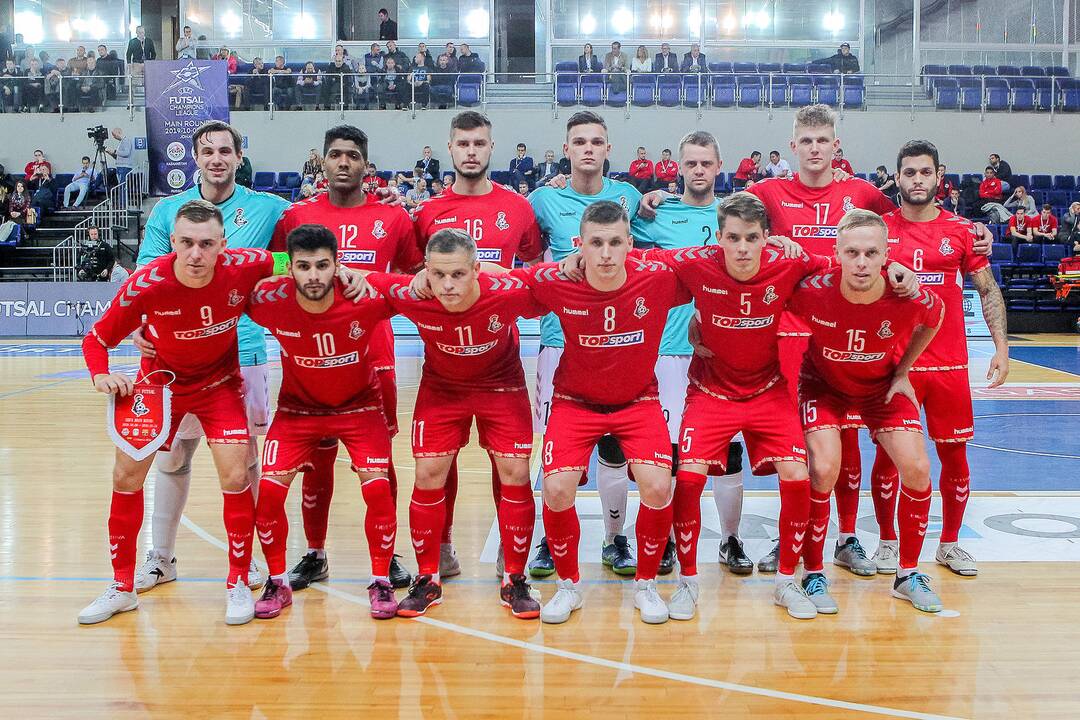 Futsalas: „Vytis“ – „Barcelona“ 0:8