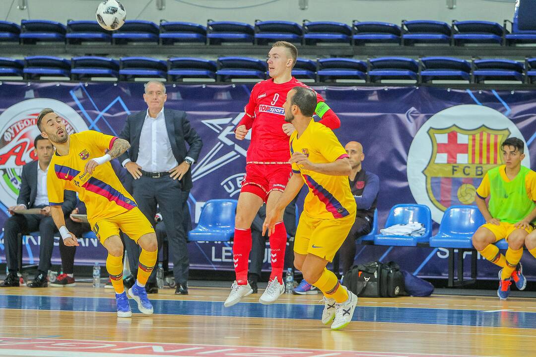 Futsalas: „Vytis“ – „Barcelona“ 0:8