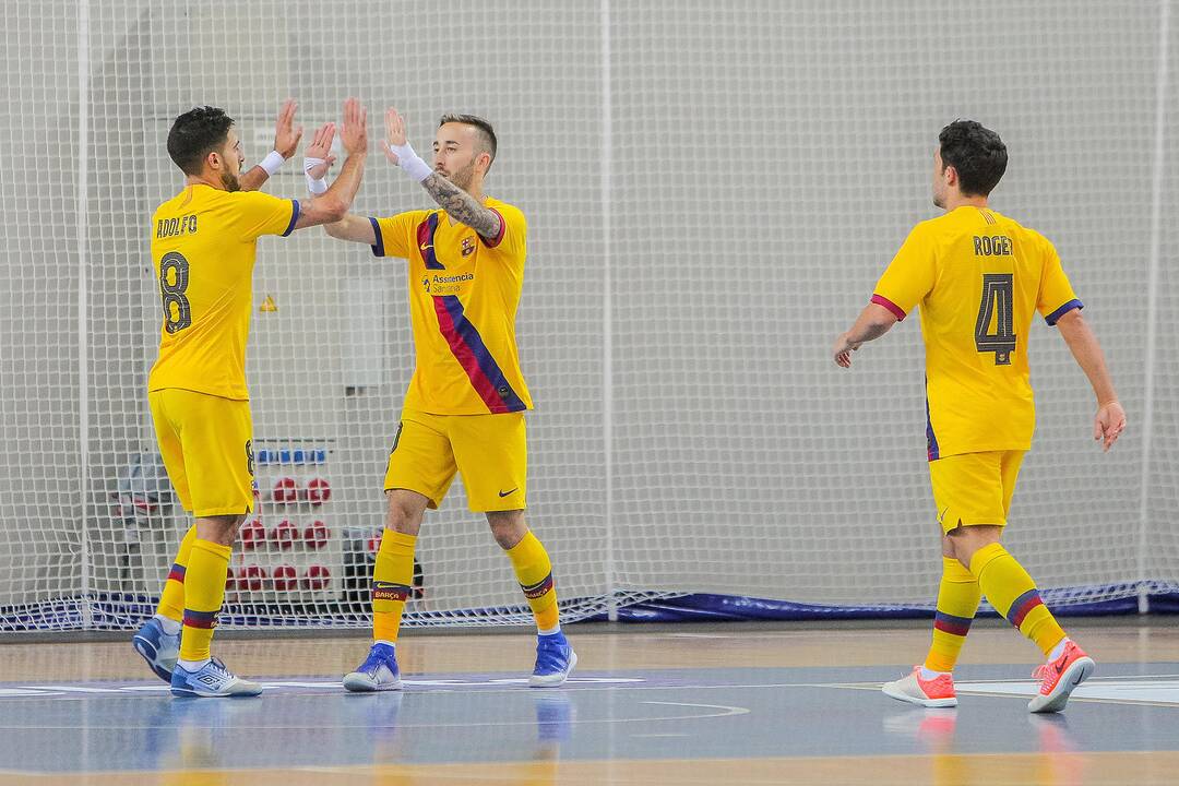 Futsalas: „Vytis“ – „Barcelona“ 0:8