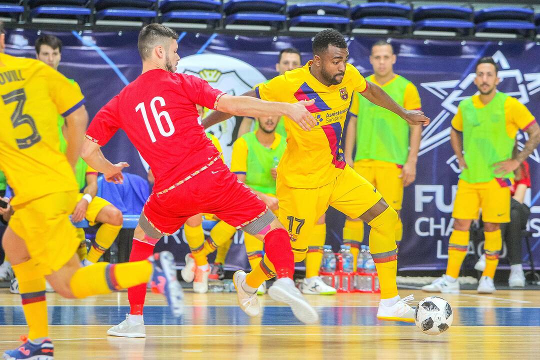 Futsalas: „Vytis“ – „Barcelona“ 0:8