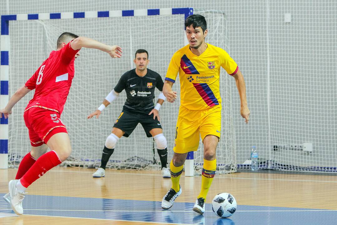 Futsalas: „Vytis“ – „Barcelona“ 0:8
