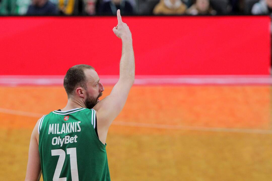 Eurolyga: „Žalgiris“ – „Olimpia“ 105:97