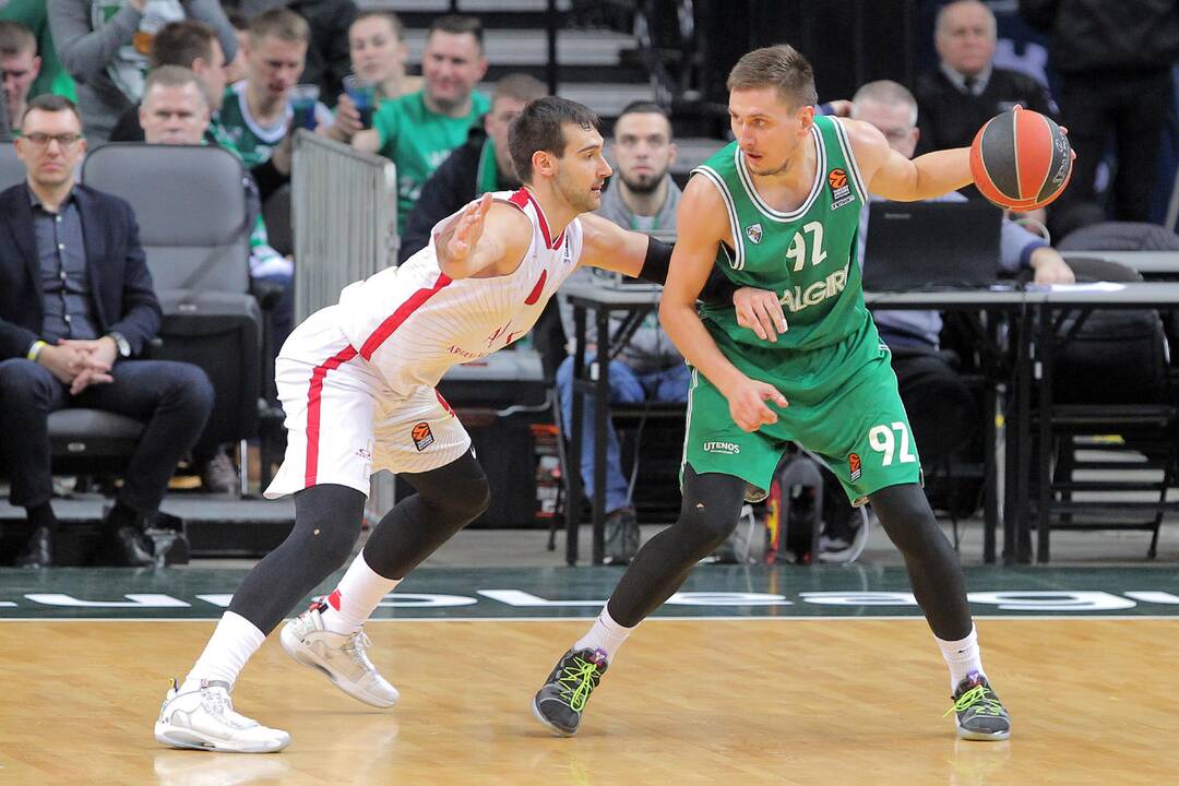 Eurolyga: „Žalgiris“ – „Olimpia“ 105:97