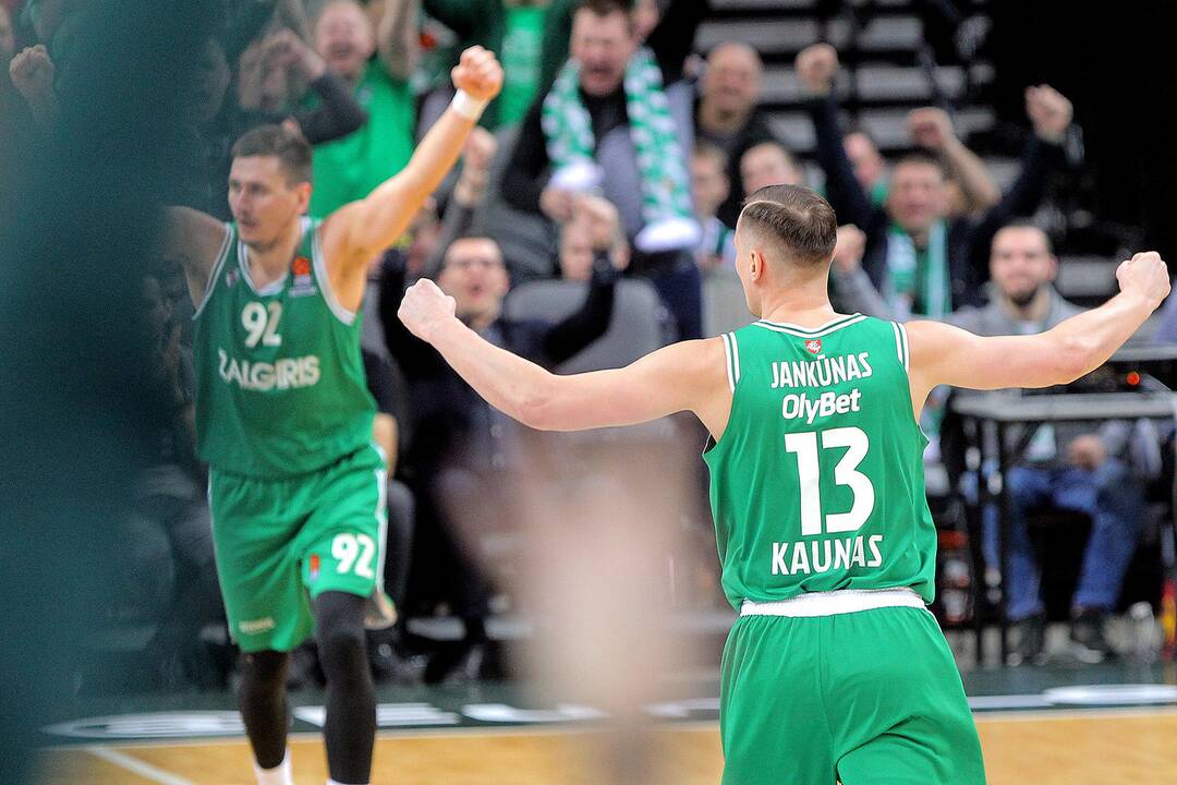 Eurolyga: „Žalgiris“ – „Olimpia“ 105:97