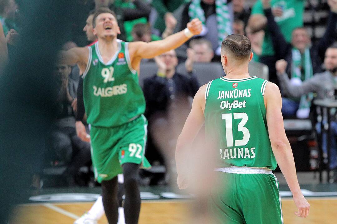 Eurolyga: „Žalgiris“ – „Olimpia“ 105:97