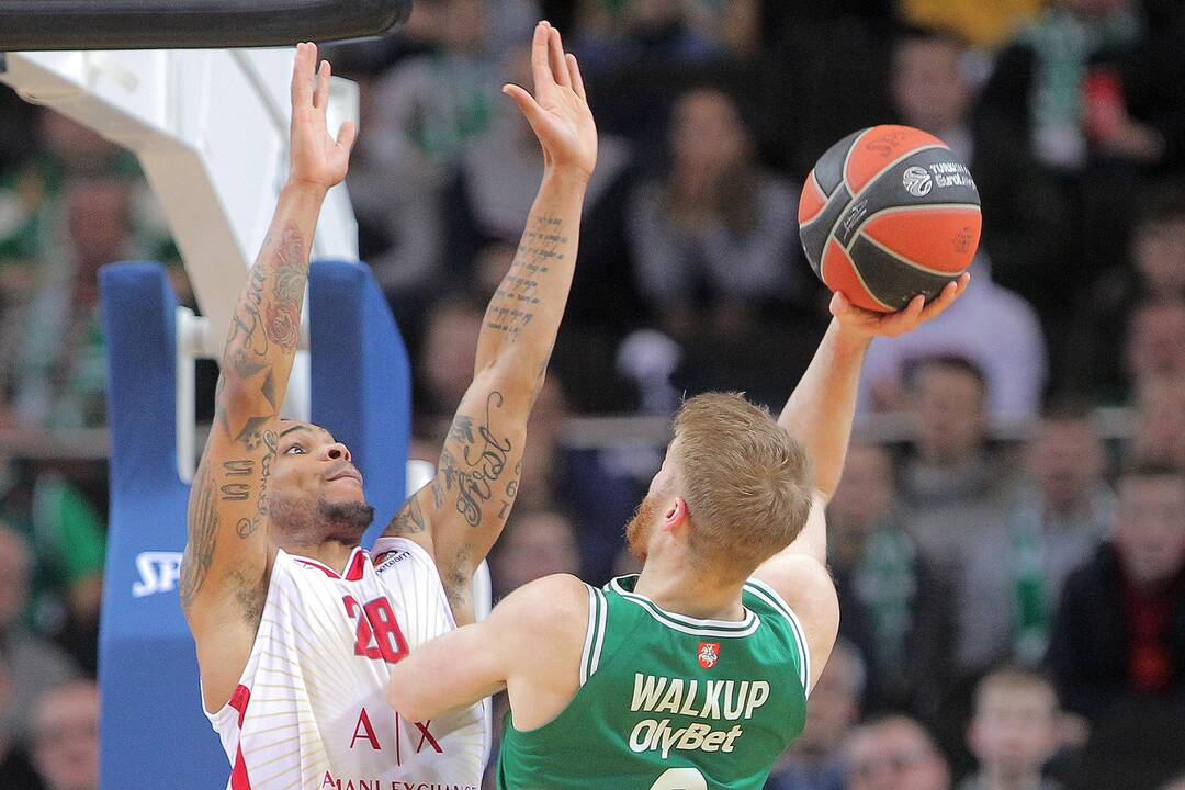 Eurolyga: „Žalgiris“ – „Olimpia“ 105:97