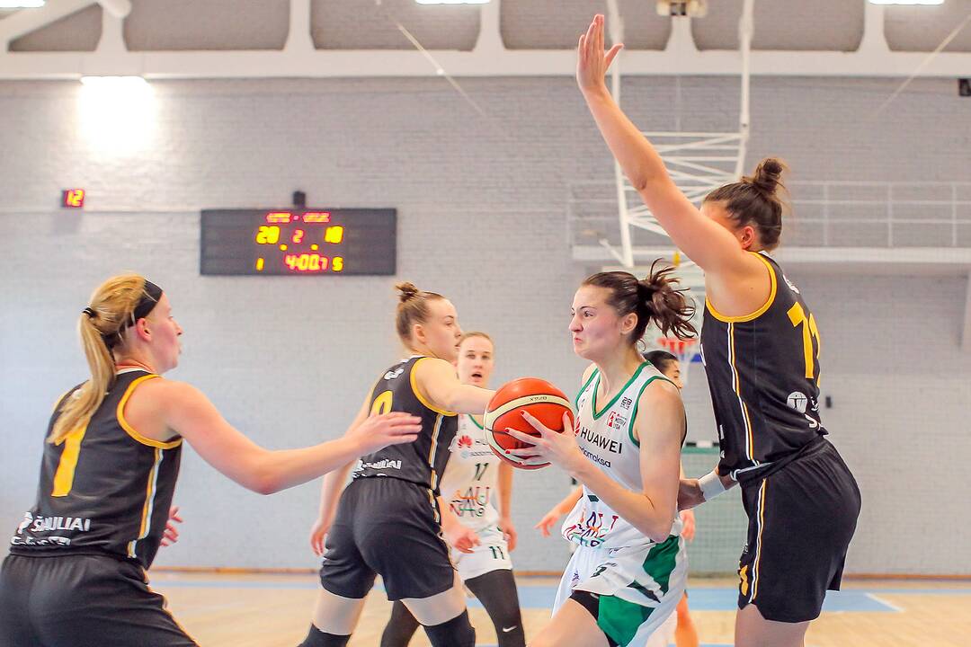 Moterų lyga: „Aistės-LSMU“ – „Šiauliai“ 69:56