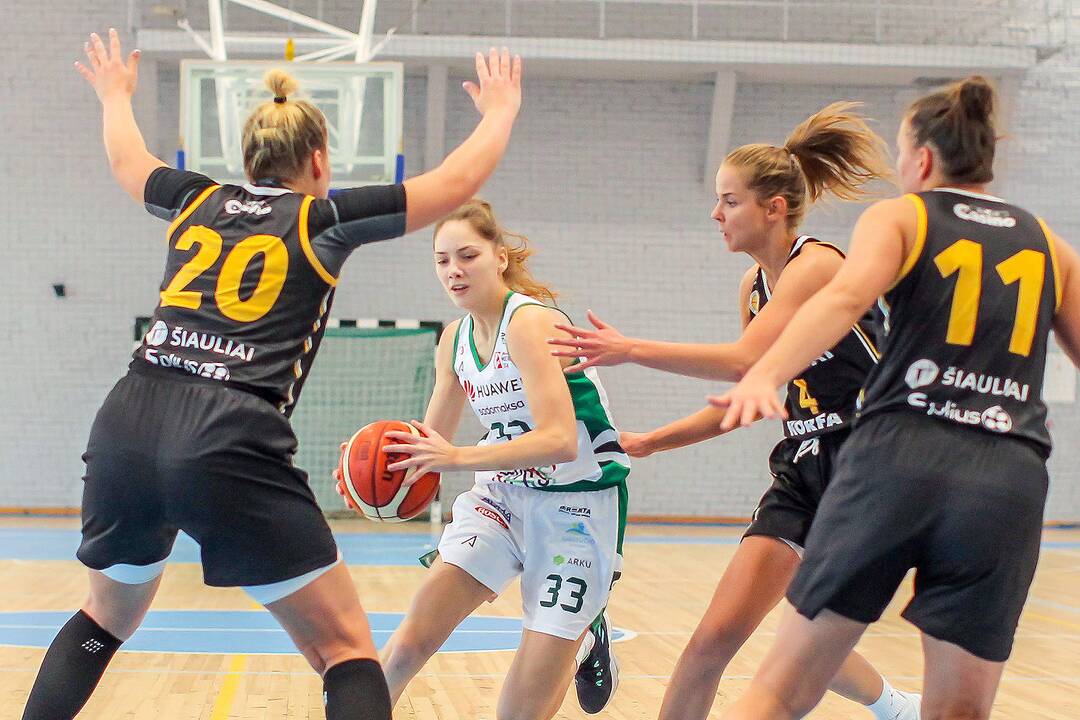 Moterų lyga: „Aistės-LSMU“ – „Šiauliai“ 69:56