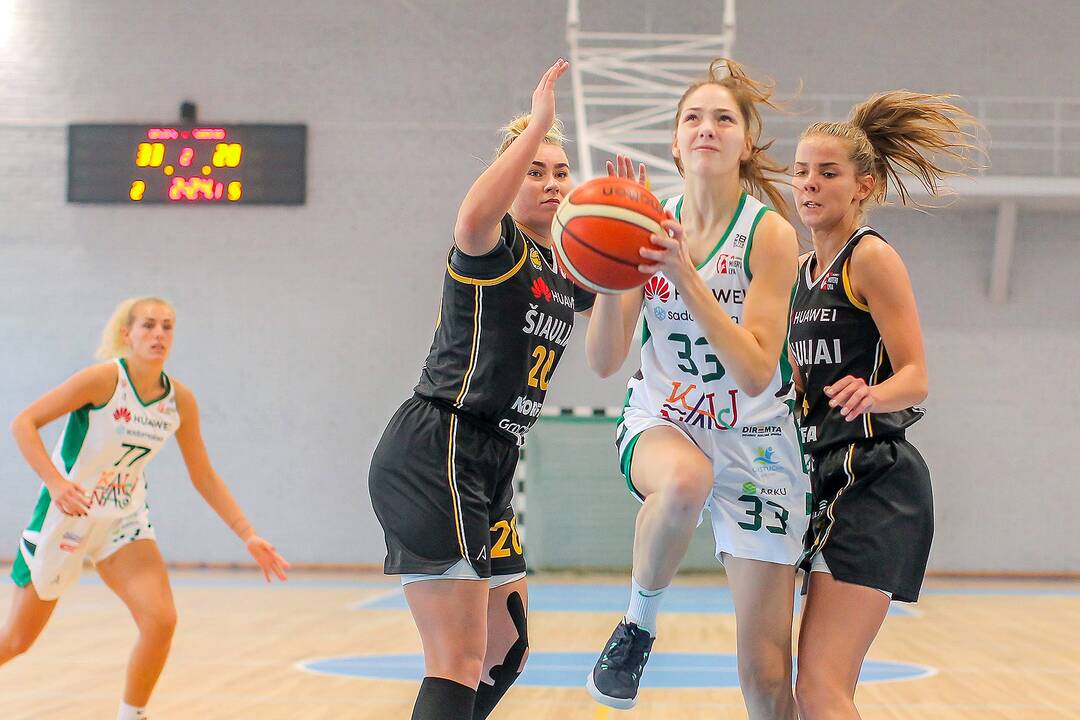 Moterų lyga: „Aistės-LSMU“ – „Šiauliai“ 69:56