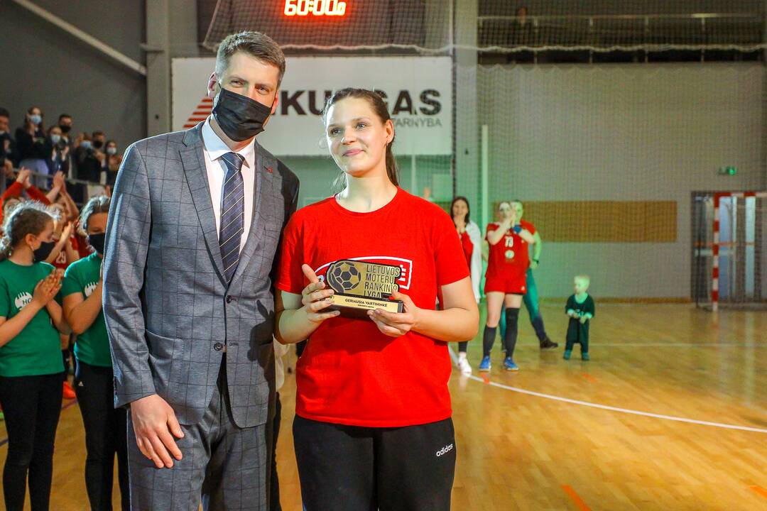 Lietuvos moterų rankinio čempionato apdovanojimai