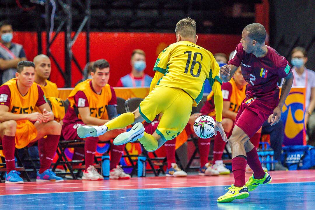 Lietuva – Venesuela 1:2 | Futsalo PČ
