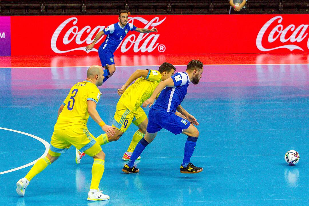 Brazilija – Kazachstanas 4:2 | Futsalo PČ